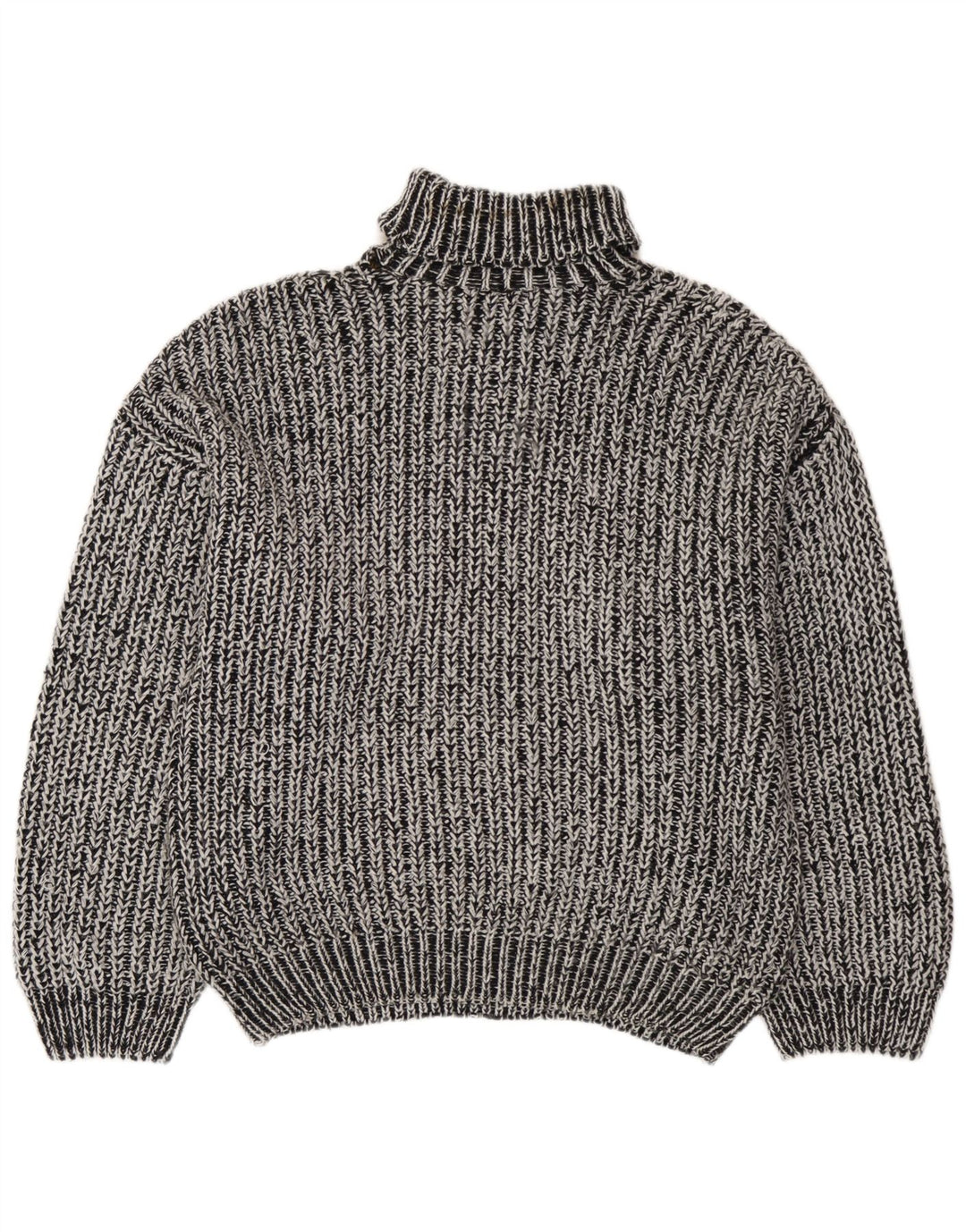 Vintage Herren Rollkragenpullover Pullover XL Grau