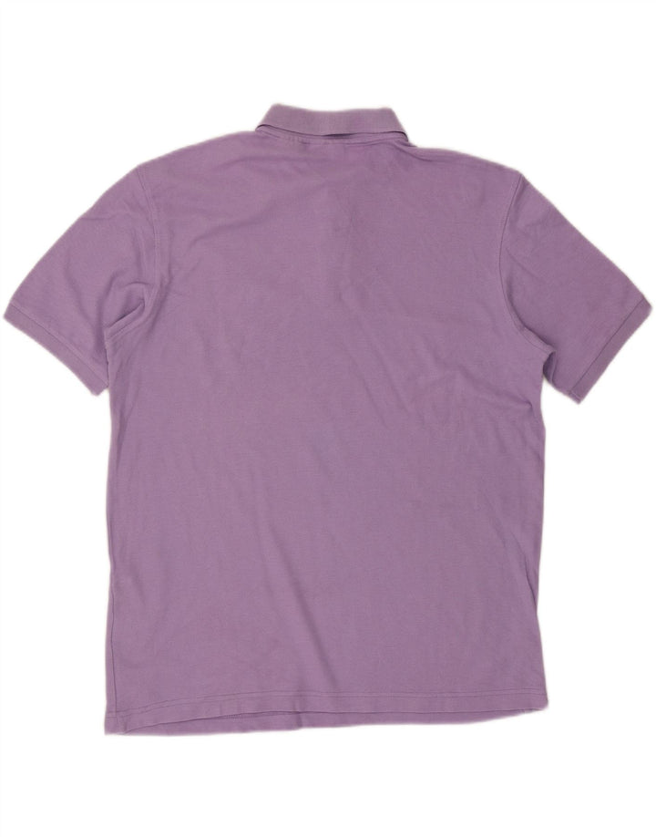 Fila Herren Poloshirt Large Lila Baumwolle