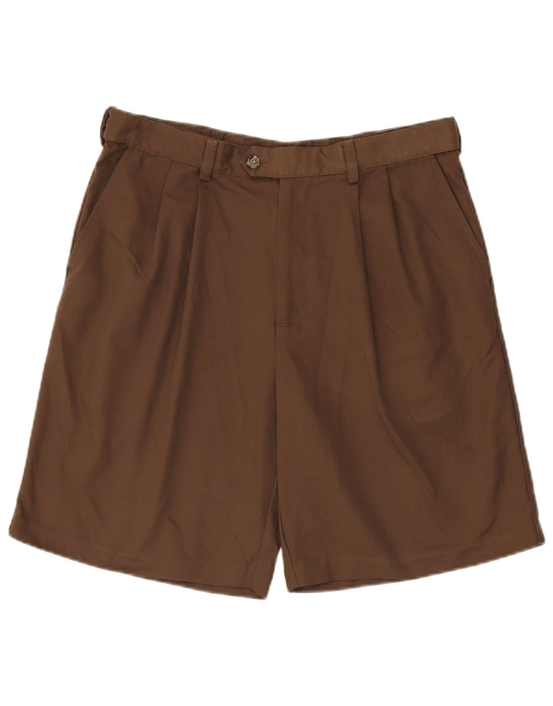 IZOD Herren Pegged Chino Shorts W34 Large Braun Polyester
