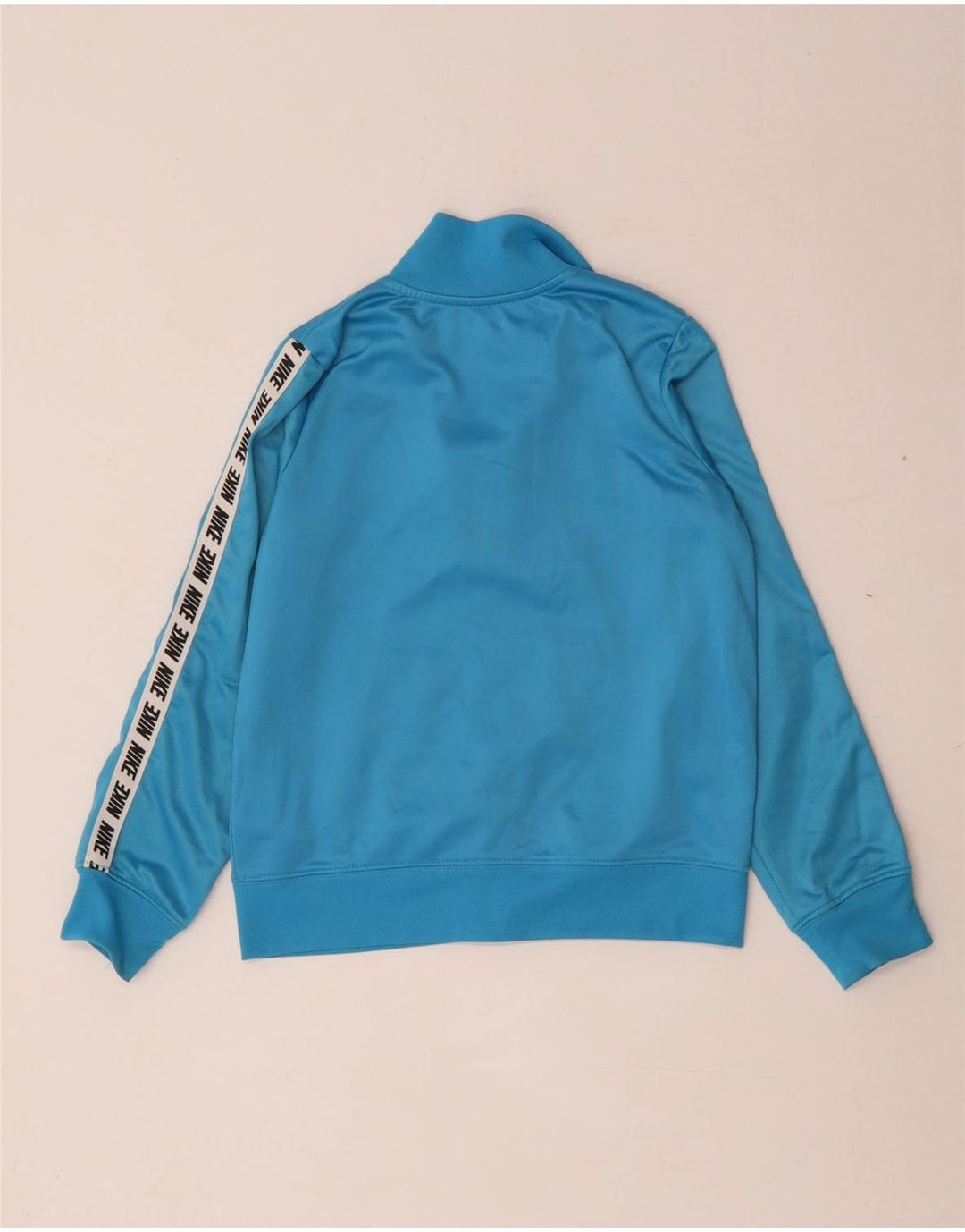 Nike Jungen-Trainingsanzugoberteil mit Grafik, 6–7 Jahre, Größe L, Blau, Farbblock
