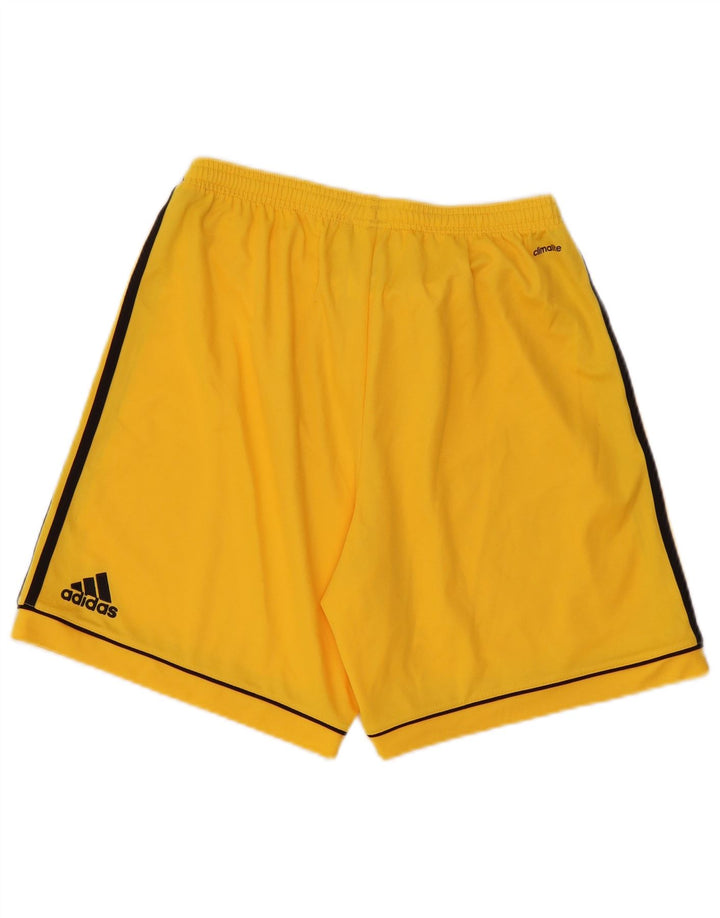 Adidas Herren Climalite Sport Shorts Großes gelbes Polyester