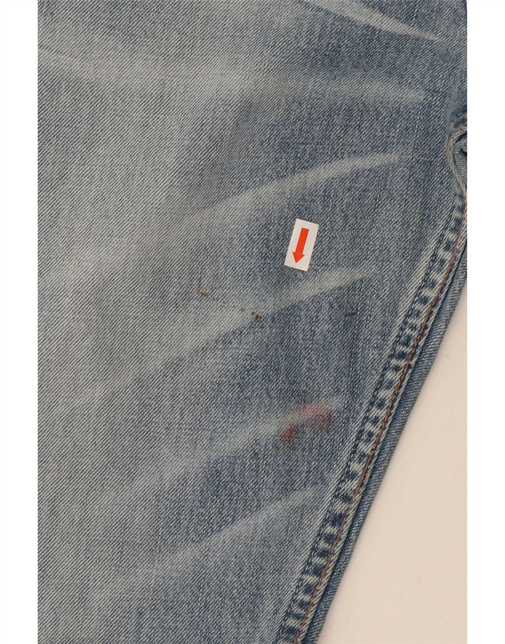 Levi's Damen 516 Bootcut Jeans W34 L32 Blau