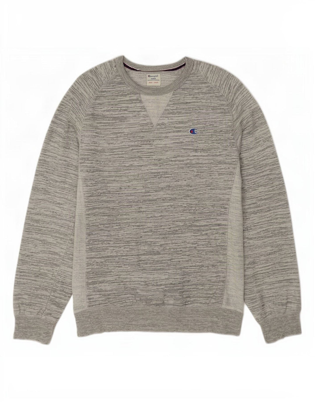 Champion Herren-Sweatshirt, groß, grau meliert, Baumwolle