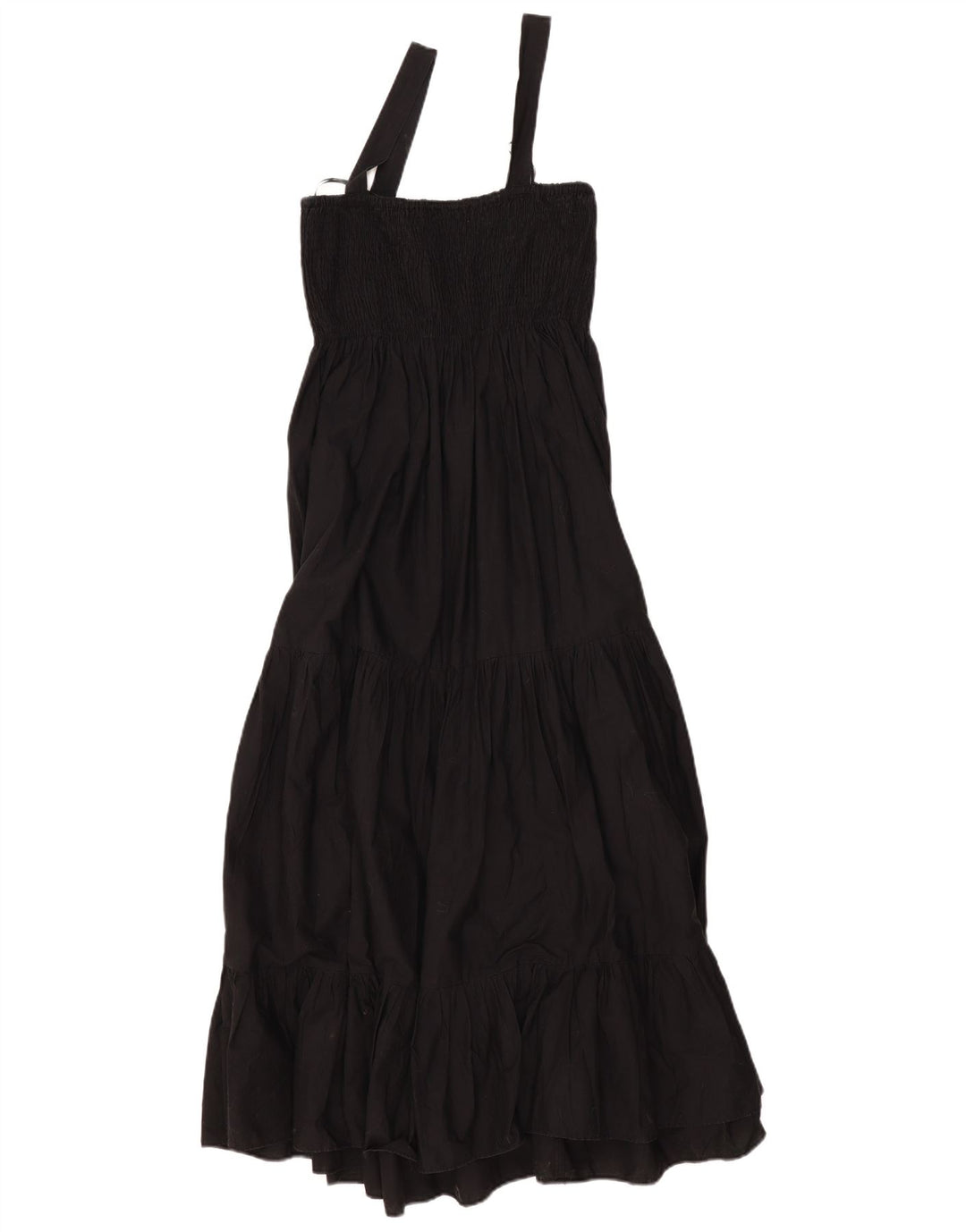 Ärmelloses Maxikleid für Damen von Zara, UK 12, Mittelschwarz, Baumwolle