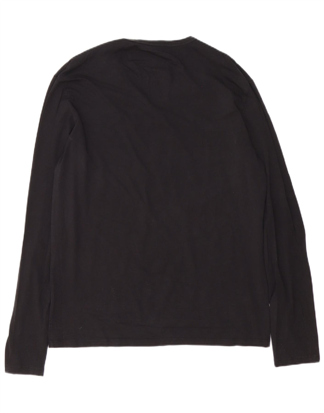 Guess Herren Graphic Top Langarm XL Schwarz Baumwolle