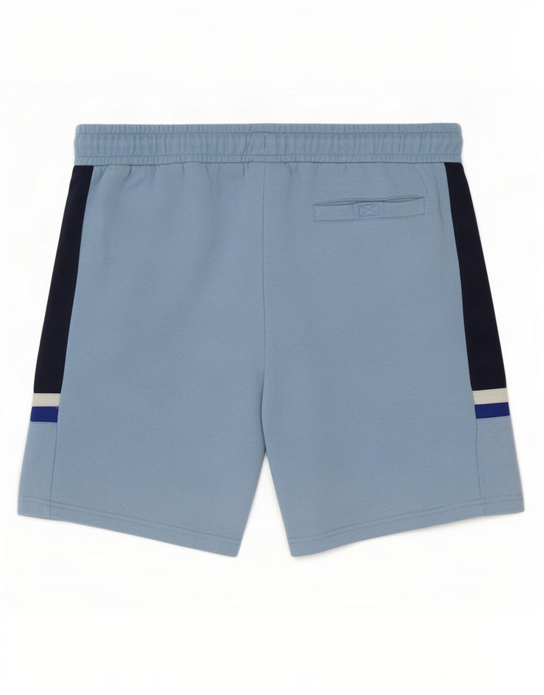 Ellesse Herren-Sportshorts aus mittelblauer Colourblock-Baumwolle