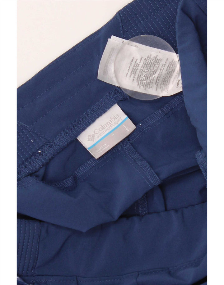 Columbia Damen-Freizeitshorts, Größe L, W32, Marineblau, Polyester