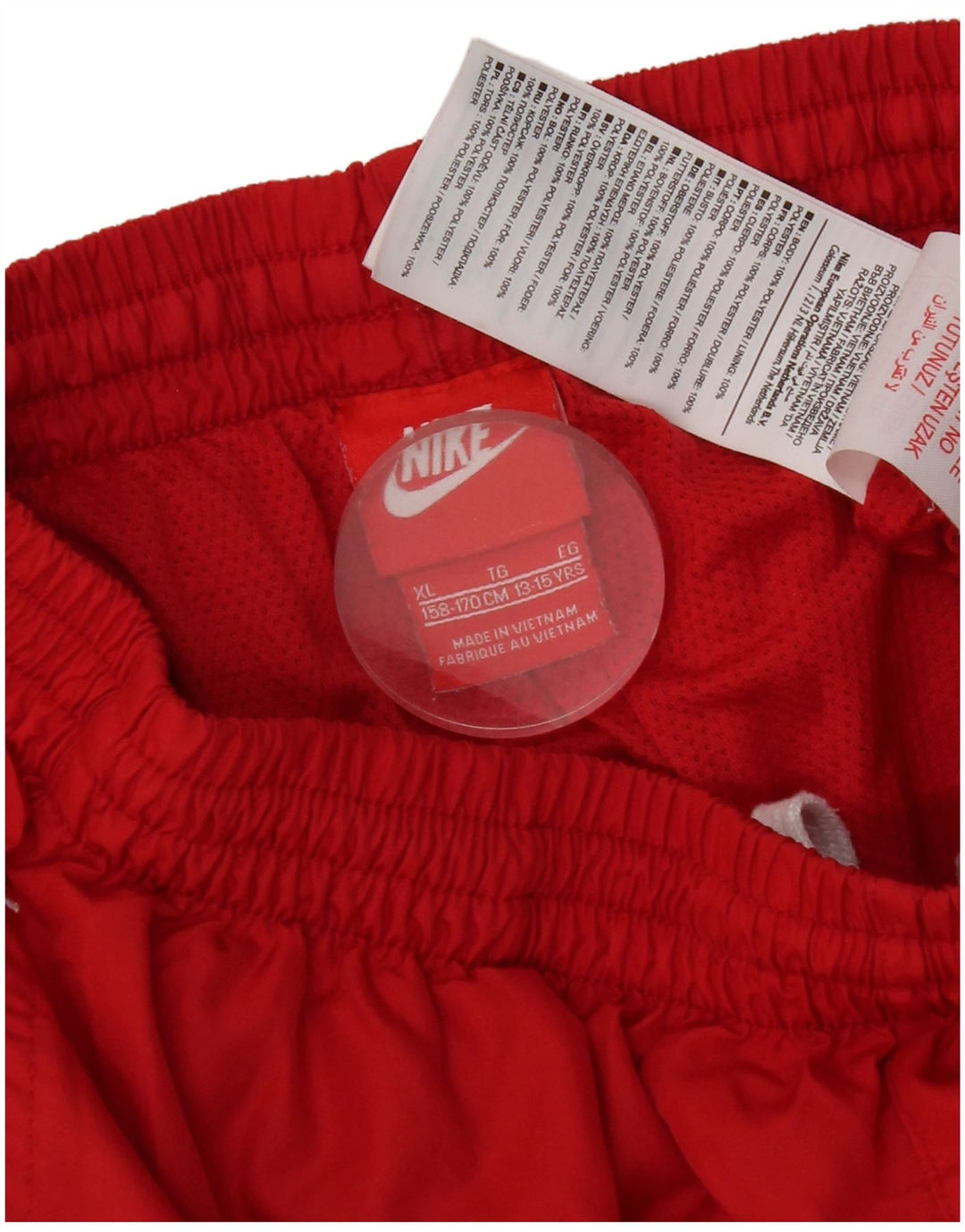 Nike Jungen Graphic Sport Shorts 13–14 Jahre XL Rot Polyester