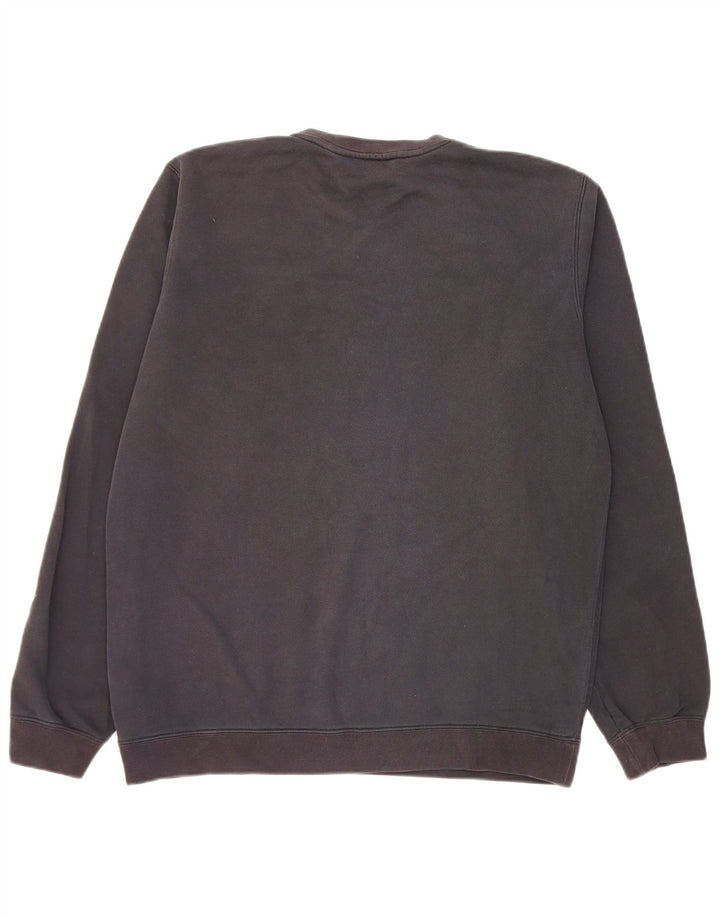 Nike Herren-Sweatshirt-Pullover, mittelschwarz, Baumwolle