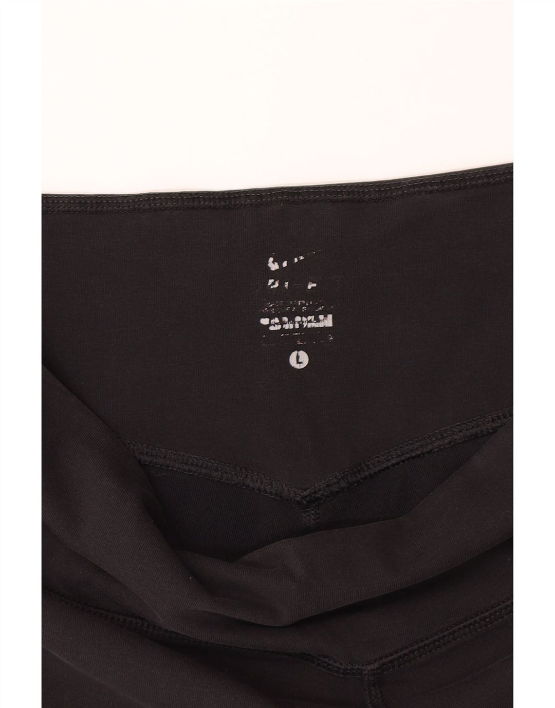 NIKE Womens Dri Fit Capri Leggings UK 14 Large Black Vintage Nike and Second-Hand Nike from Messina Hembry 