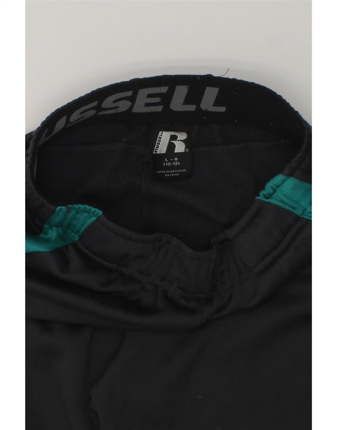 RUSSEL Girls Tracksuit Trousers 10-11 Years Large Grey Polyester | Vintage RUSSEL | Thrift | Second-Hand RUSSEL | Used Clothing | Messina Hembry 