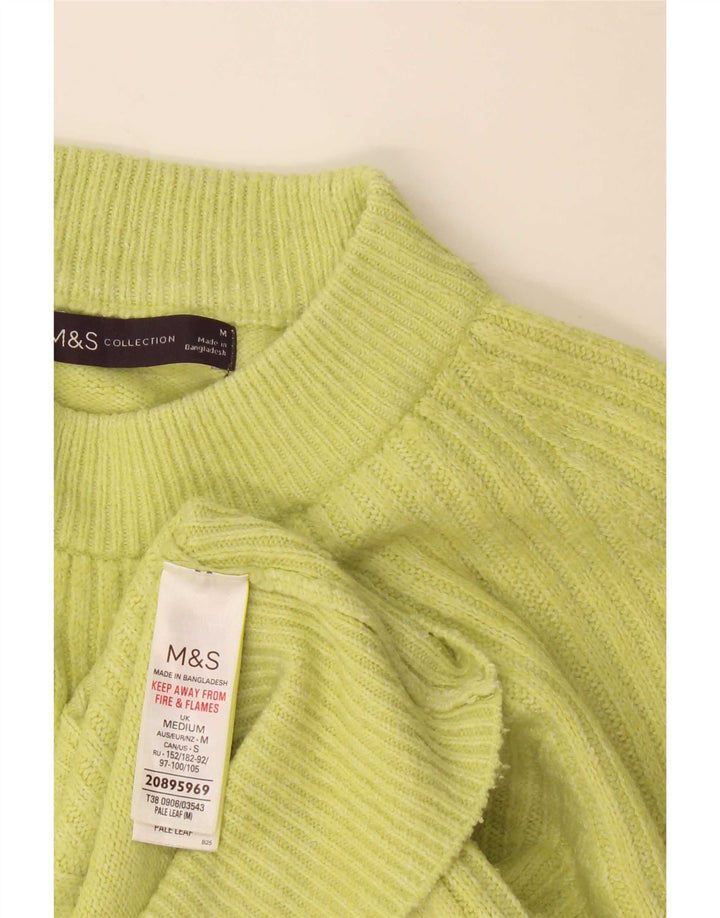 Marks & Spencer Rollkragenpullover für Damen, Gr. 14, Mittelgrün