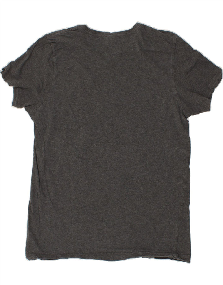 ADIDAS Mens Graphic T-Shirt Top Large Grey Vintage Adidas and Second-Hand Adidas from Messina Hembry 