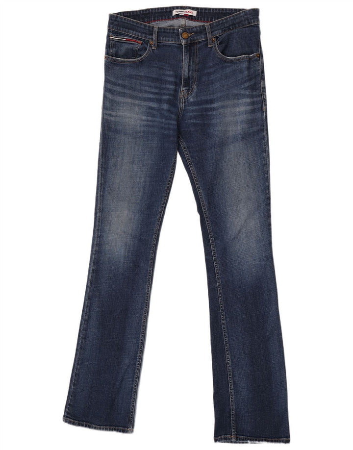 Tommy Hilfiger Herren Bootcut Jeans W32 L36 Blau