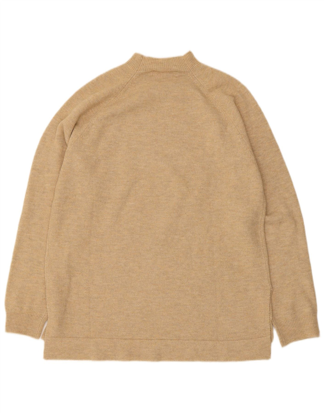 Indi & Cold Damen-Pullover mit Rollkragen, übergroß, Gr. 10, Größe S, Beige