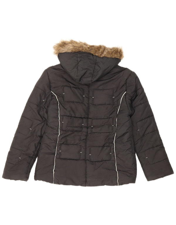 Columbia Damen Vertex Hooded Wattierte Jacke UK 4 XS Schwarz