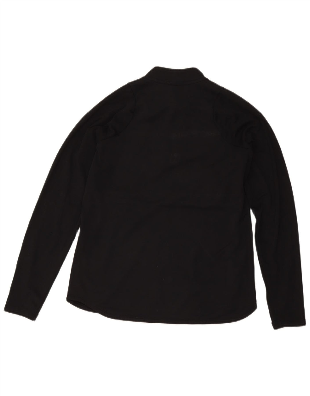 Nike Herren Dri Fit Pullover-Trainingsanzugoberteil mit Reißverschluss, Mittelschwarz, Farbblock