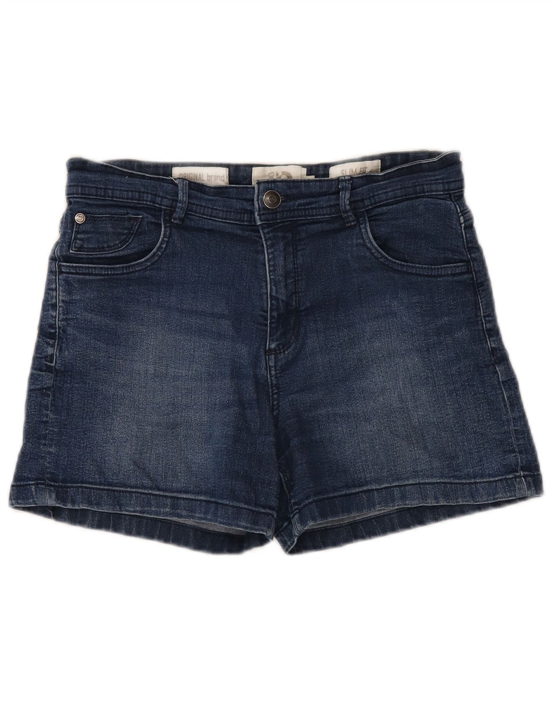 DACK'S Slim Fit Denim-Shorts für Damen IT 44 Medium W30 Blaue Baumwolle