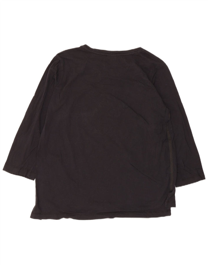 Champion Damen Graphic Top 3/4 Ärmel UK 18 XL Schwarz