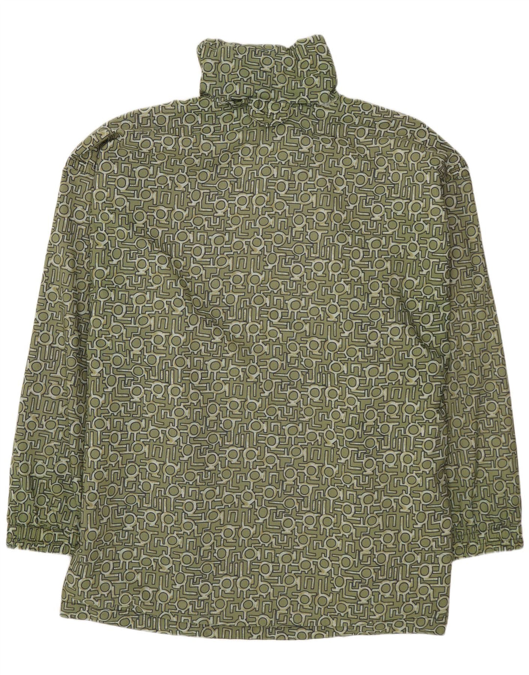 PROLINE Herren Anorakjacke UK 44 2XL Grün Geometrisch