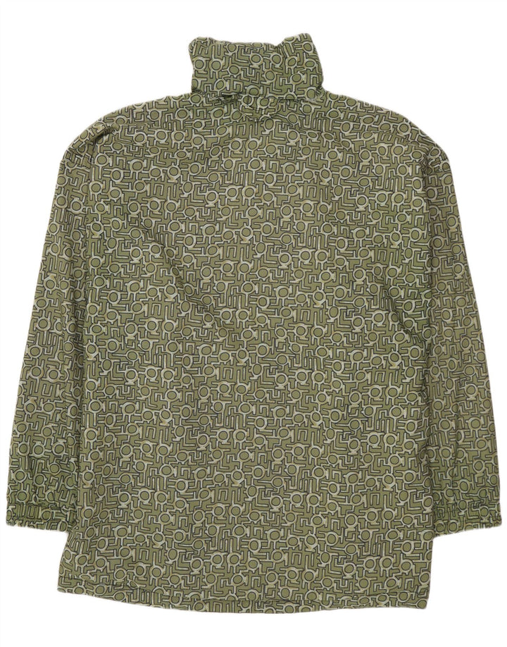 PROLINE Herren Anorakjacke UK 44 2XL Grün Geometrisch