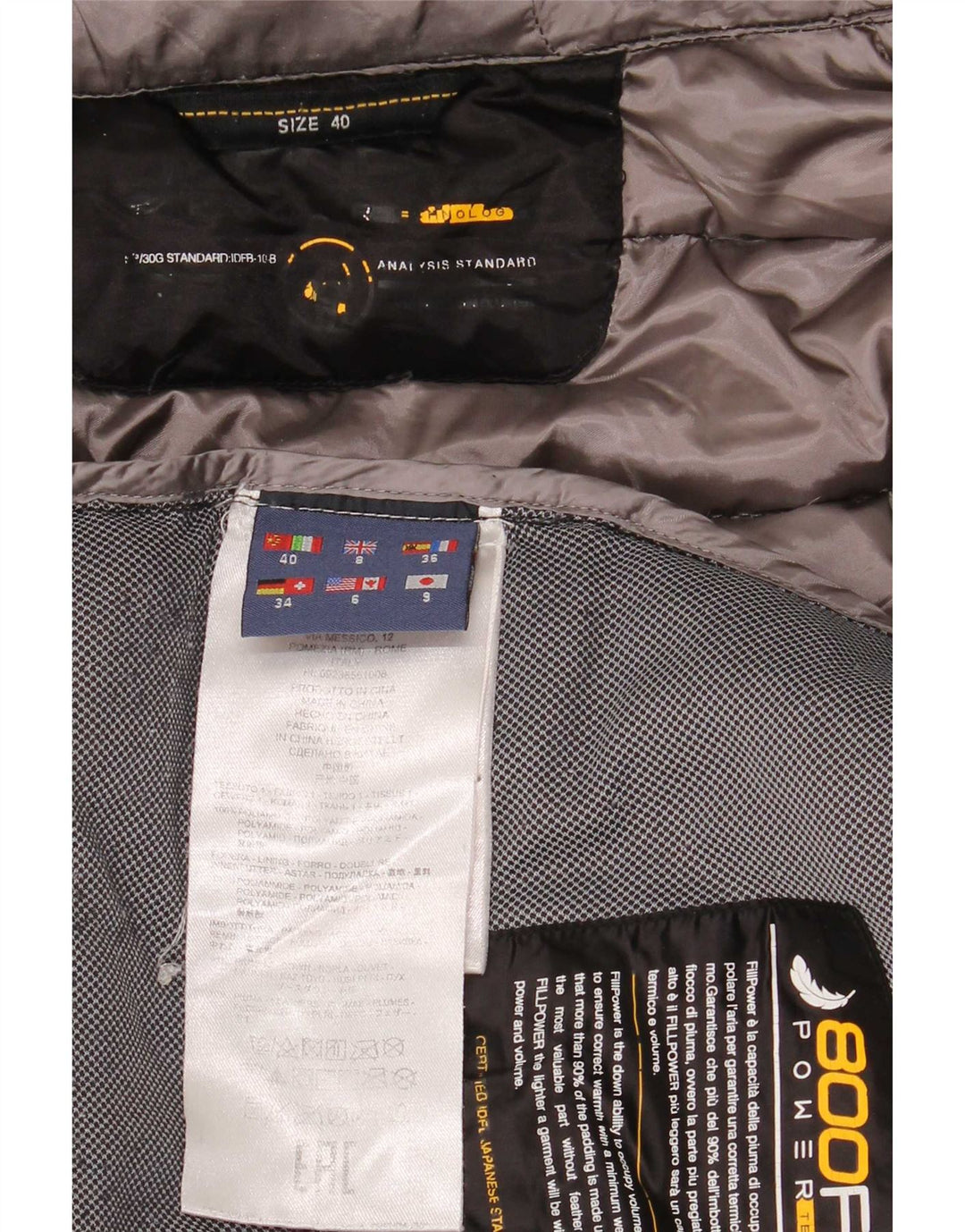 Ciesse Piumini Damen Kapuzen-Übergröße, wattierte Jacke IT 40 XS Schwarz