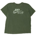 Nike Herren Grafik T-Shirt Top 2XL Grün