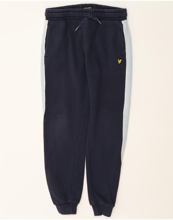 Lyle & Scott Jungen-Trainingshose, Jogginghose, 8–9 Jahre, Marineblau