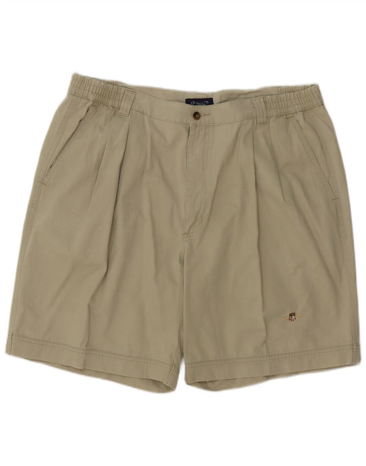 GANT Herren Pegged Chino Shorts W38 XL Khaki Baumwolle