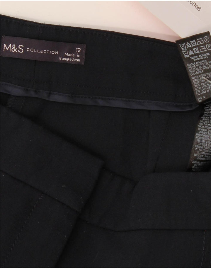 Marks & Spencer Damen Chinohose UK 12 M W32 L27 Marineblau