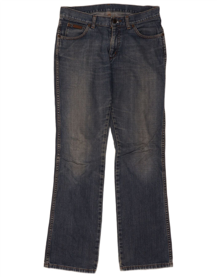 Wrangler Damen Kate Straight Jeans W30 L32 Blau