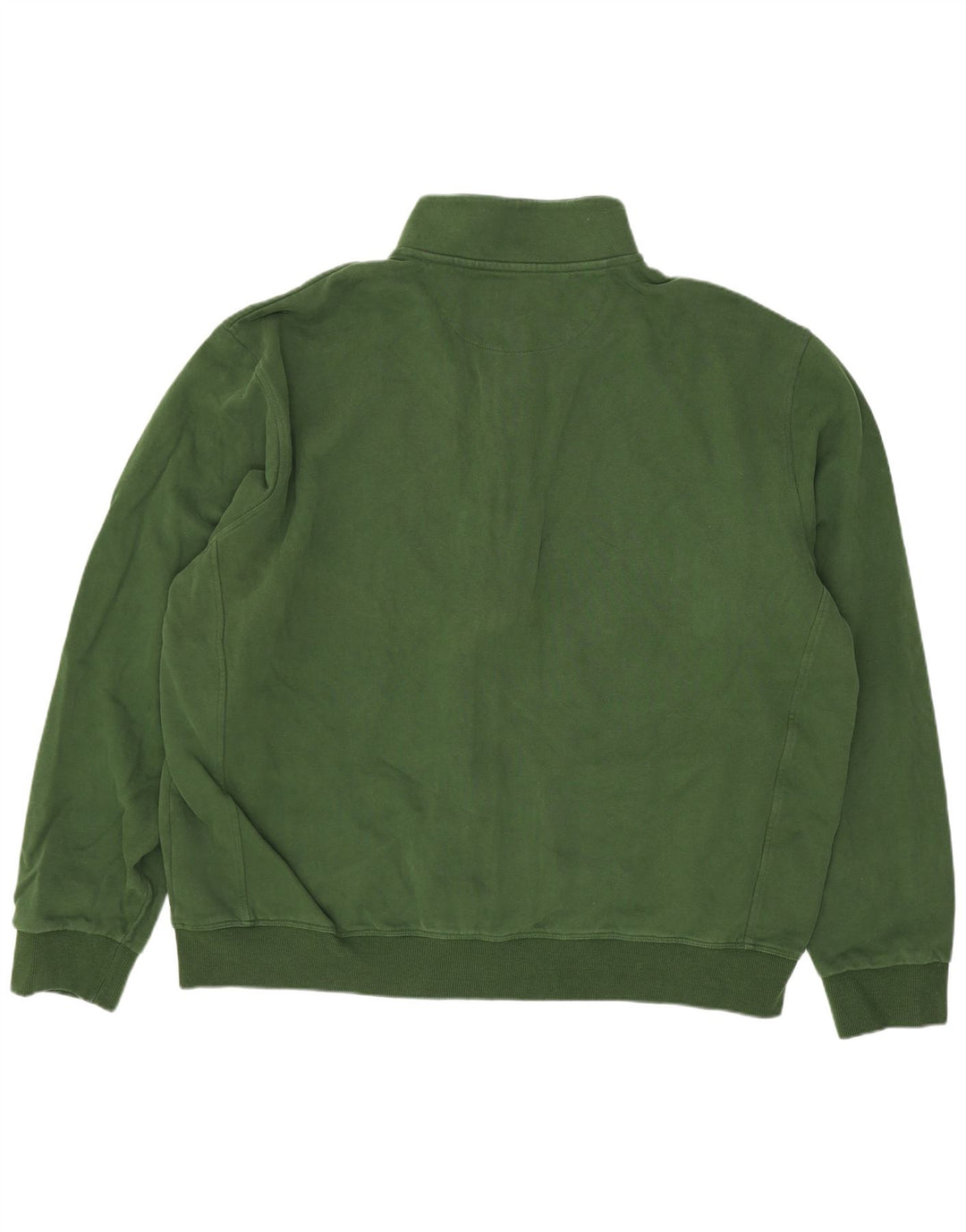 Marlboro Classics Herren-Trainingsanzug-Oberteil, Jacke, 3XL, grüne Baumwolle