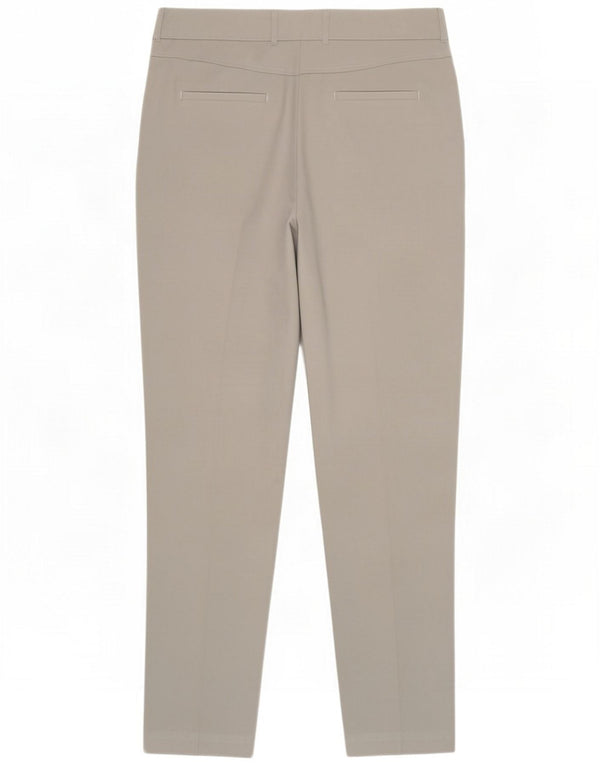 Reiss Damen Slim Chino Hose UK 8 Small W27 L28 Graue Baumwolle
