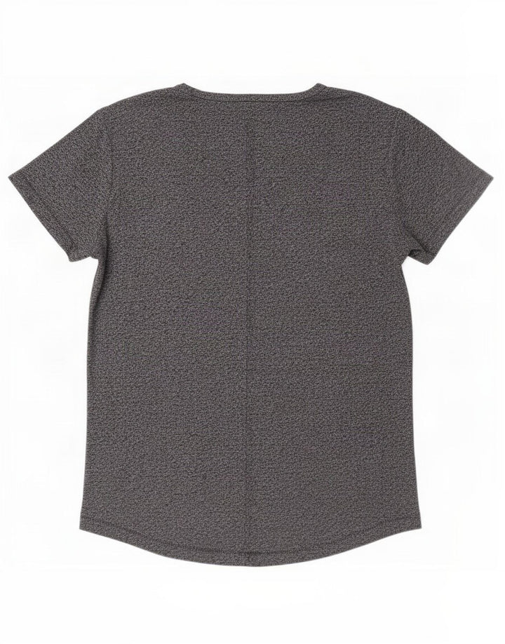Tommy Hilfiger Herren T-Shirt Top Small Marineblau geflecktes Polyester