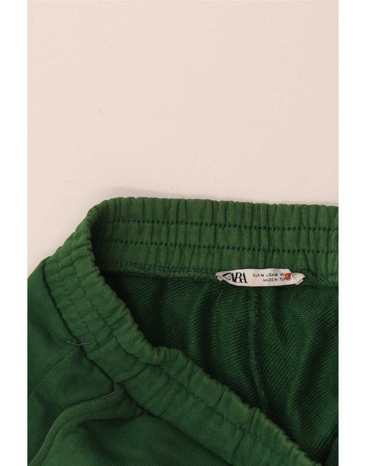 Zara Damen Trainingshose Jogger UK 12 Mittelgrün