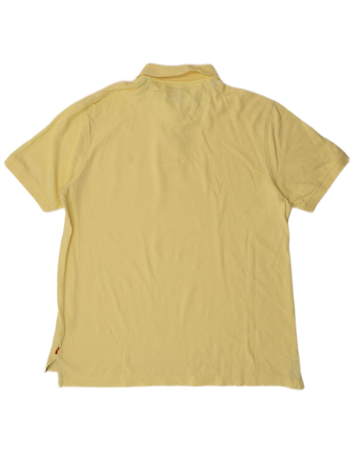 Izod Herren-Poloshirt, groß, gelbe Baumwolle