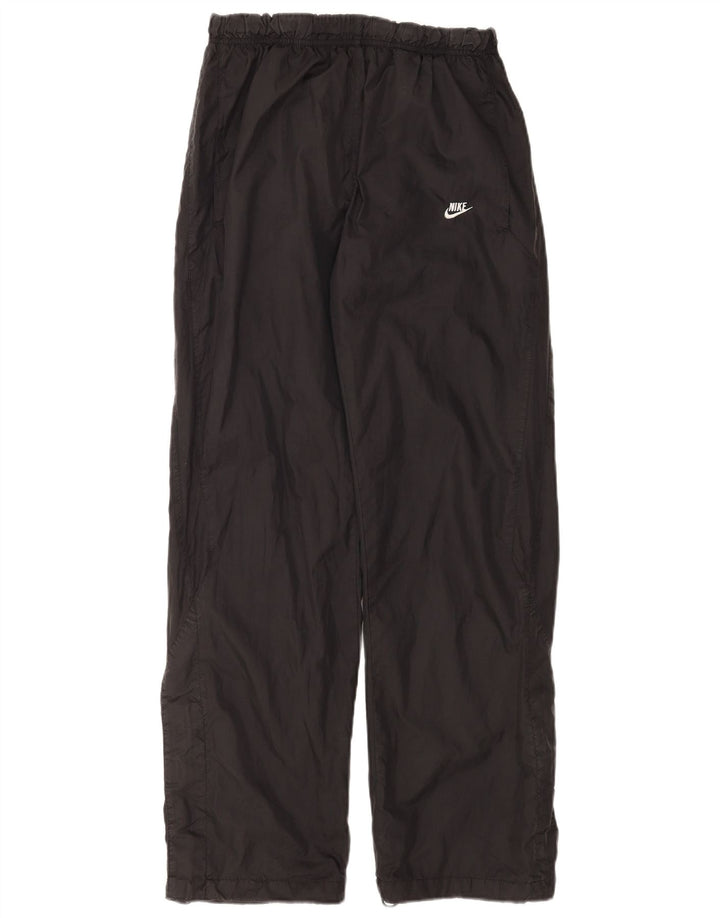 Nike Herren-Trainingshose aus mittelschwarzem Nylon
