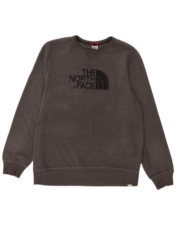 The North Face Herren-Sweatshirt mit Grafik, XL, graue Baumwolle