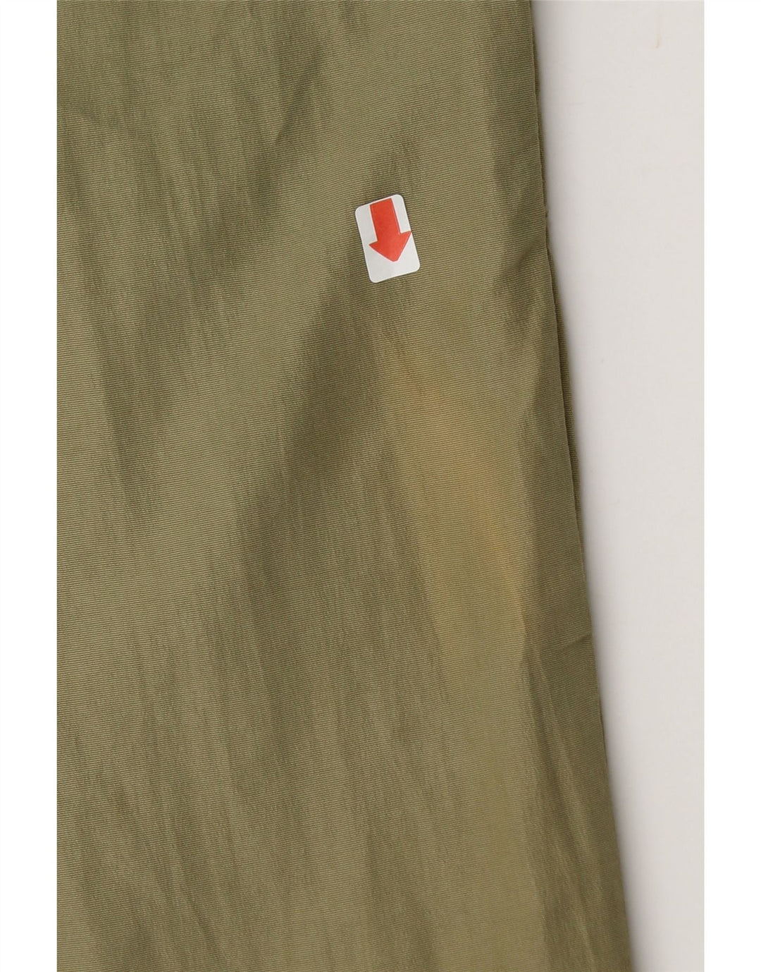DIADORA Mens Hooded Rain Jacket UK 36 Small Khaki Polyamide Vintage Diadora and Second-Hand Diadora from Messina Hembry 