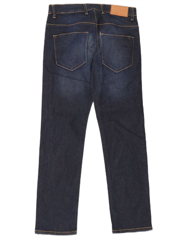 French Connection Slim-Jeans für Herren, W30 L30, marineblaue Baumwolle