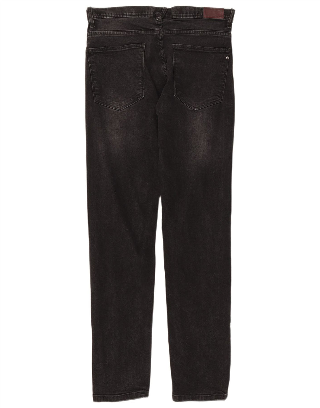 Zara Herren Slim Jeans EU 38 Small W30 L31 Schwarze Baumwolle