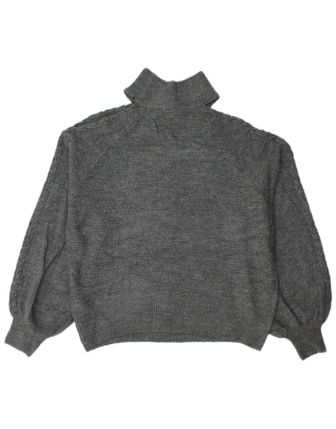 Lipsy Rollkragenpullover für Damen, Gr. 40, Größe L, Grau, Polyester