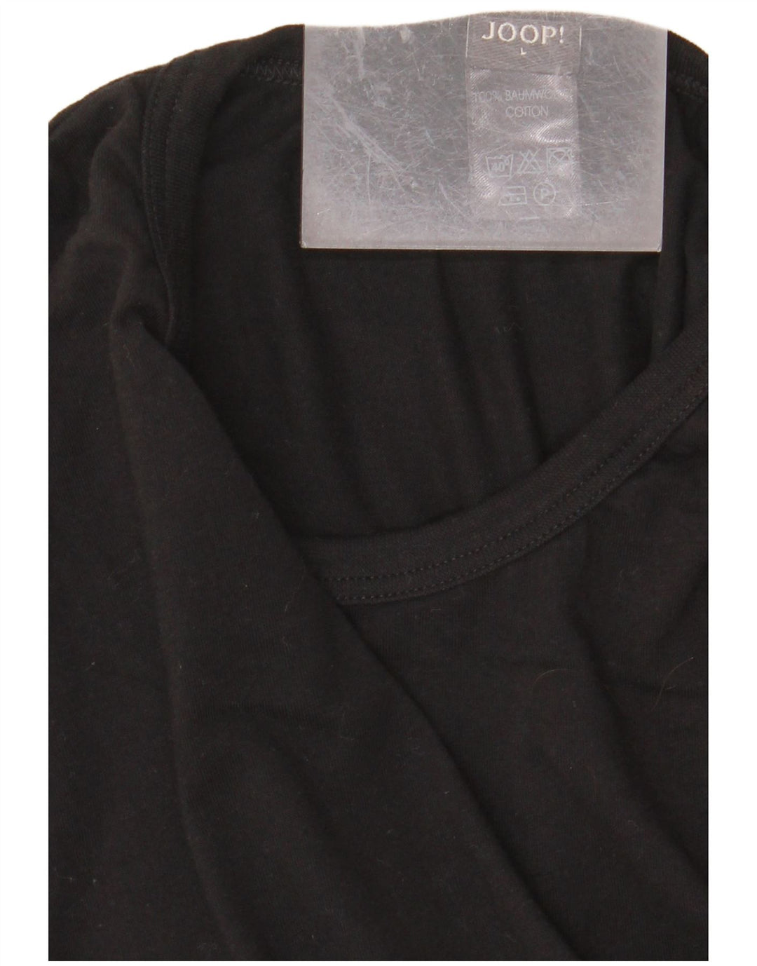 JOOP Herren T-Shirt Top Large Schwarz Baumwolle