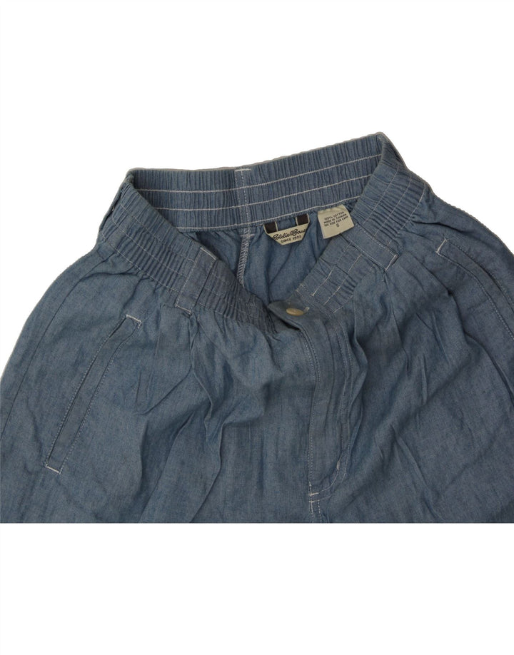EDDIE BAUER Womens Casual Shorts Small W26  Blue Cotton Vintage Eddie Bauer and Second-Hand Eddie Bauer from Messina Hembry 