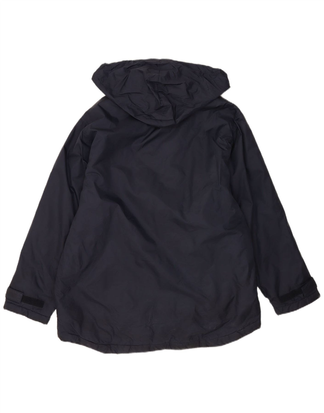 Reebok Herren-Windbreakerjacke mit Kapuze, UK 40, Größe L, marineblaues Nylon