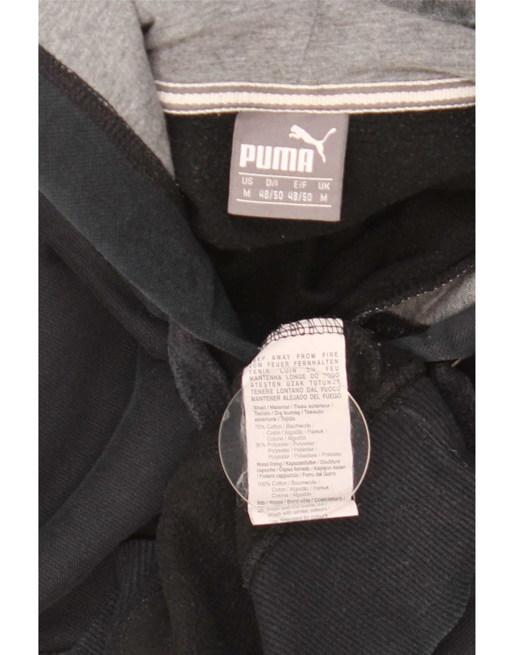 Puma Herren Kapuzenpullover, mittelschwarz, Baumwolle