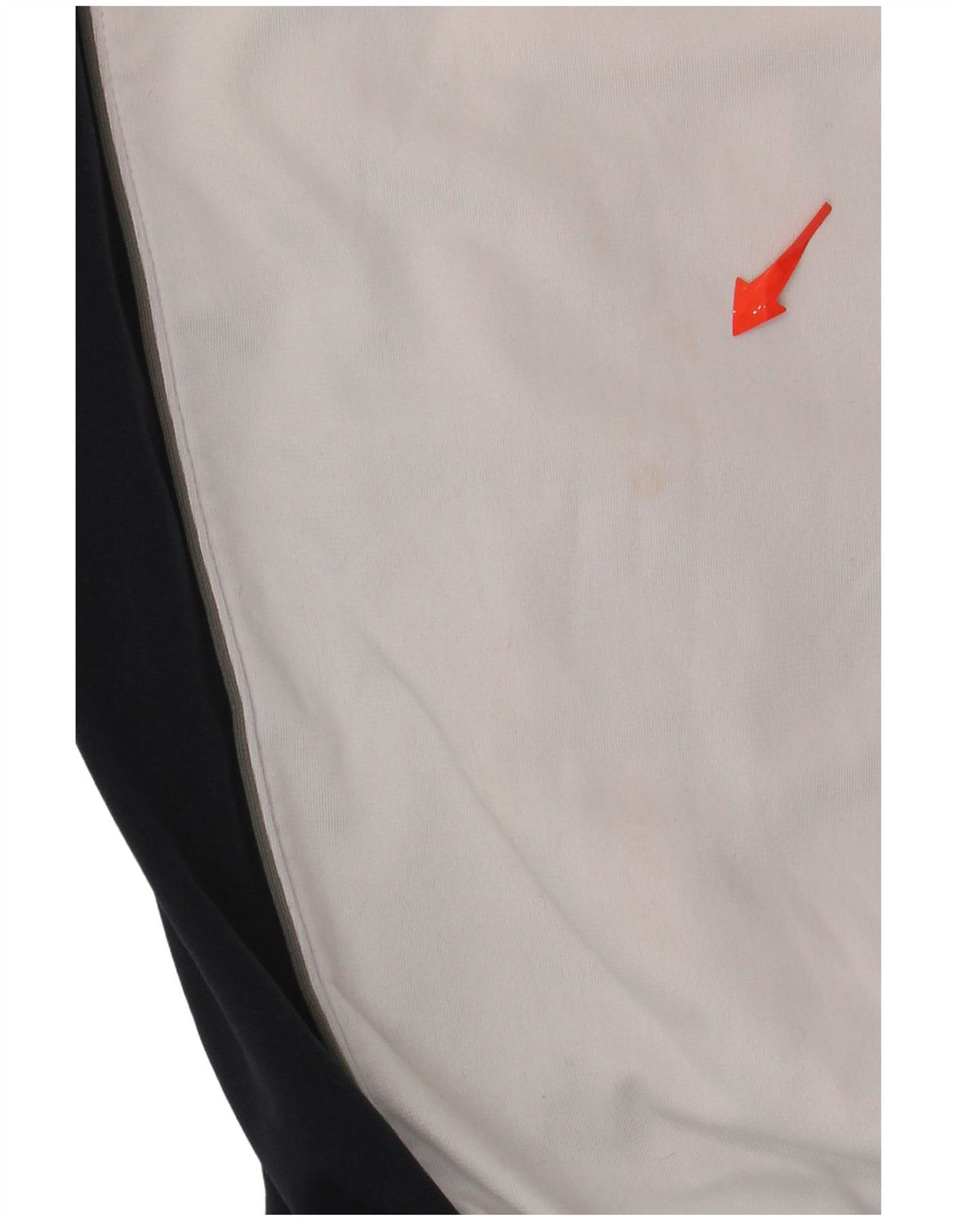 CHAMPION Mens Tracksuit Top Jacket Medium White Colourblock Polyester