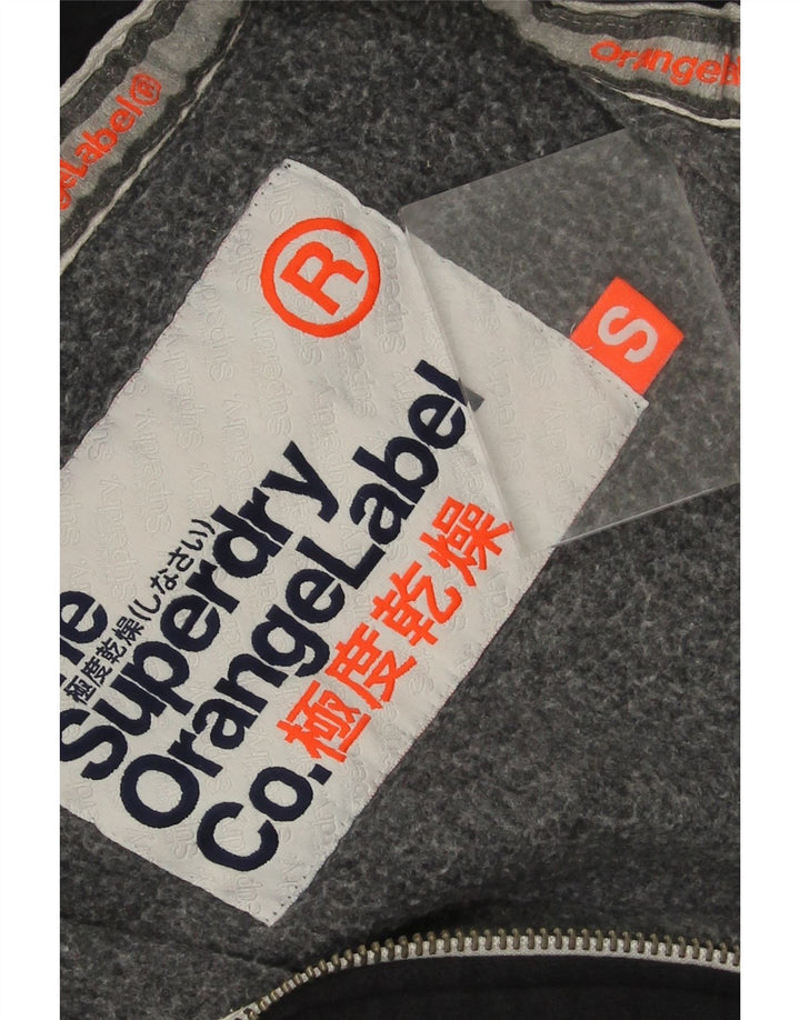 Superdry Herren-Kapuzenpullover mit Reißverschluss, Größe S, marineblau, Baumwolle