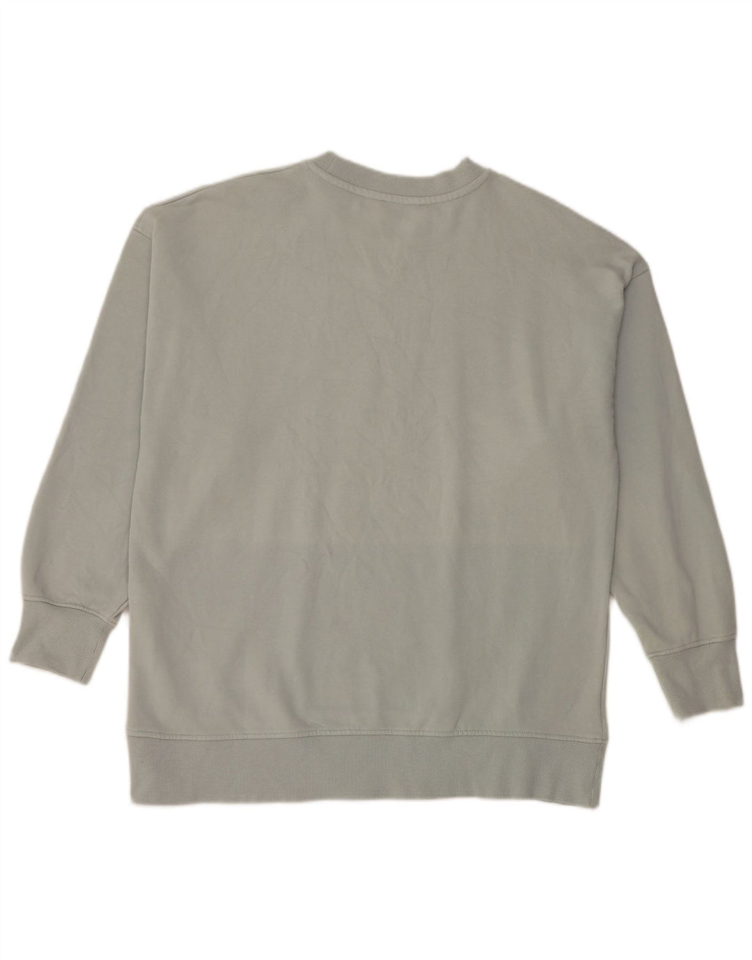 Zara Damen-Sweatshirt in Übergröße, Gr. 10, Größe S, Grau, Baumwolle
