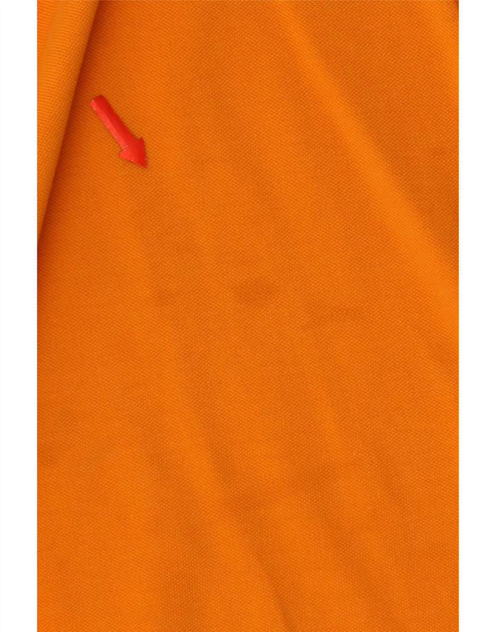 Kappa Herren Poloshirt 3XL Orange Baumwolle